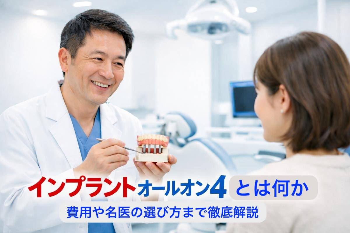 インプラントオールオン4とは何か費用や名医の選び方まで徹底解説