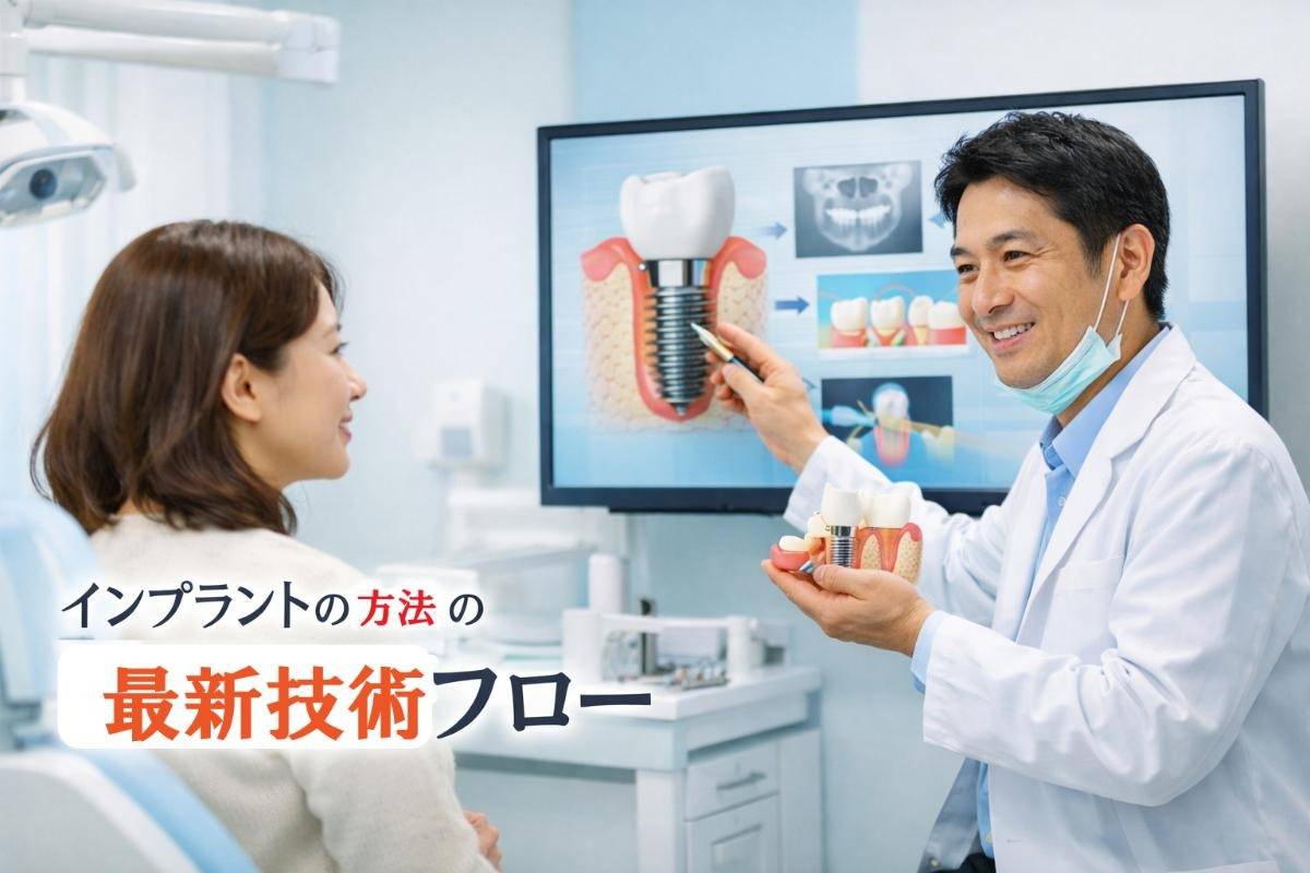 インプラントの方法の最新治療フローと種類別メリット徹底ガイド