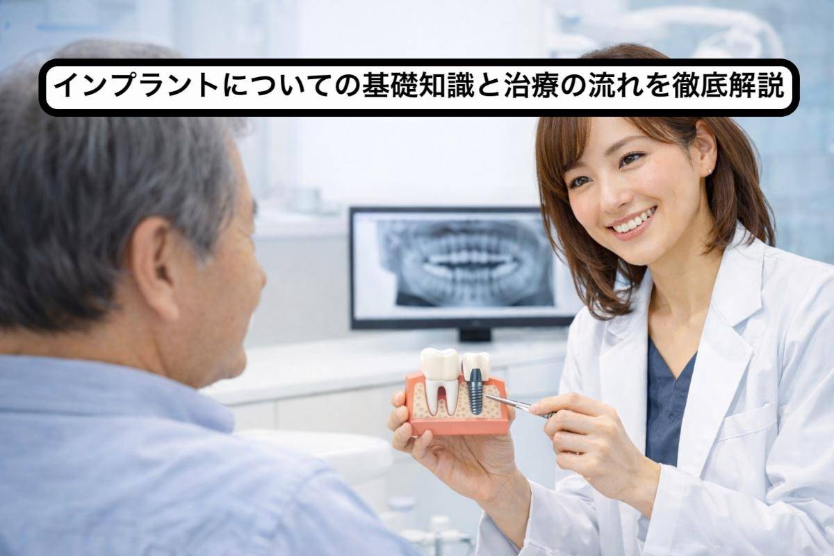 インプラントの歯の構造と種類を徹底解説