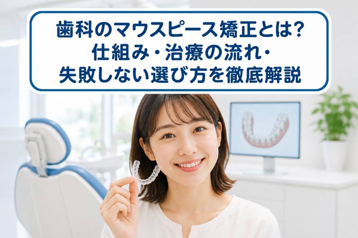 歯科のマウスピース矯正とは?仕組み・治療の流れ・失敗しない選び方を徹底解説